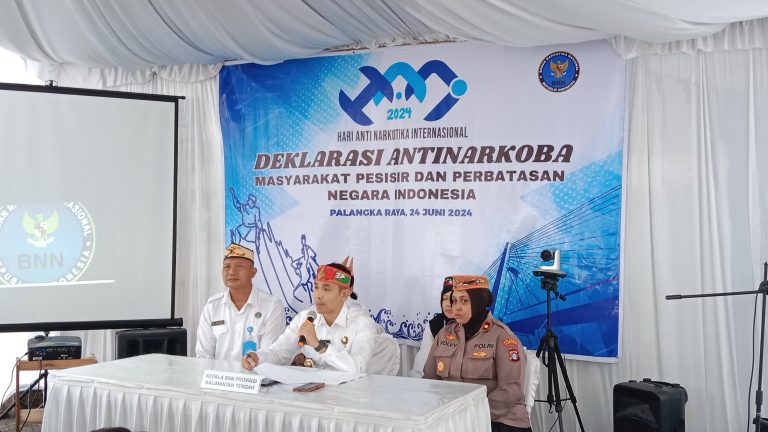 Ungkap 4 Kasus Peredaran Narkotika, Berikut Capaian Kinerja BNNP Kalteng di Triwulan I Tahun 2024