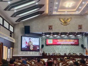Wagub Edy Pratowo Sampaikan Jawaban Terhadap Pandangan Umum dari 7 Fraksi Pendukung DPRD Kalteng