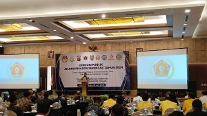 Menindaklanjuti Surat Edaran Mendagri, PWI Bersama Pemprov Kalteng Menggelar Diskusi Publik “Mengawal Pilkada Serentak Tahun 2024” 