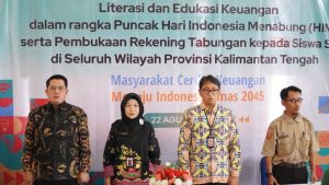 Tanamkan Budaya Gemar Menabung, Bank Kalteng Buka Rekening Simpanan Pelajar