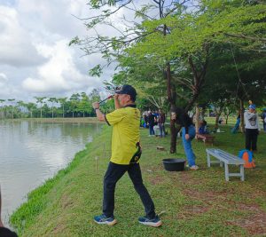 Menjaga Semangat Kebersamaan, Warga Civitas Akademika UPR Antusias Ikuti Lomba Memancing