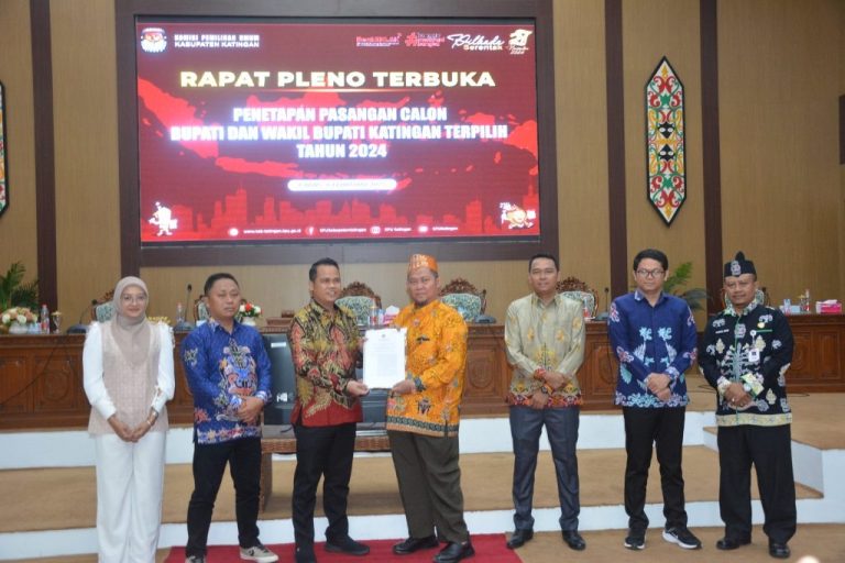 Saiful-Firdaus Menang, Resmi Terpilih Bupati Katingan 2025-2030