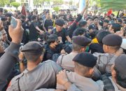 Aksi Massa di DPRD Kalteng, Mahasiswa Suarakan Penolakan RUU TNI