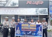 Satlantas Polresta Palangka Raya Gencar Kampanyekan Keselamatan Mudik Lebaran