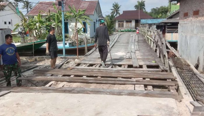 Pemprov Apresiasi Kolaborasi Perbaikan Jembatan Kumai: Sinergi Jaga Fasilitas Umum