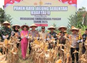 Panen Jagung Virtual Barsel Dihadiri Presiden RI Prabowo