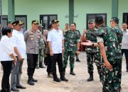 Panglima Kodam XII/Tanjungpura Tinjau Kesiapan Penutupan TMMD ke-124 di Barito Selatan