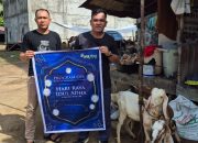 Bantuan Kambing Kurban Pererat Hubungan PWRI dan PT MUTU