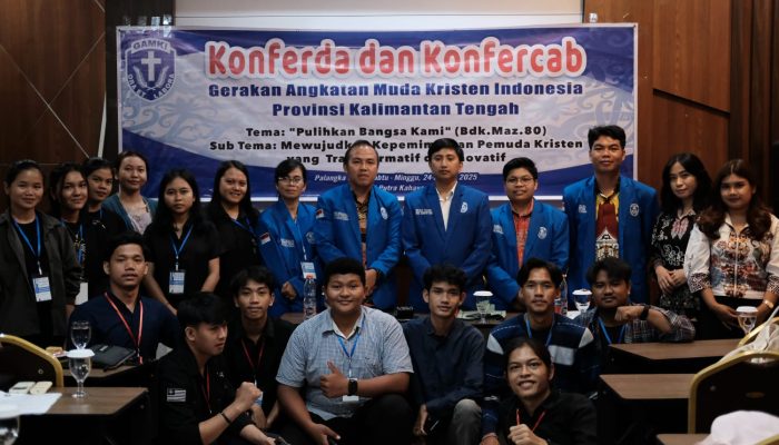Konfercab GAMKI Katingan Kukuhkan Kepemimpinan Baru