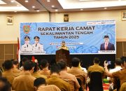 Rapat Kerja Camat Kalteng Bahas Pemekaran dan Kesiapsiagaan