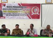 Warga Bukit Batu Usulkan Perbaikan Jalan dan Dukungan untuk Petani, Ketua DPRD Kalteng Janji Tindaklanjuti
