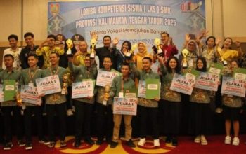 Siswa SMKN 1 Palangka Raya Sabet Prestasi di Ajang LKS 2025