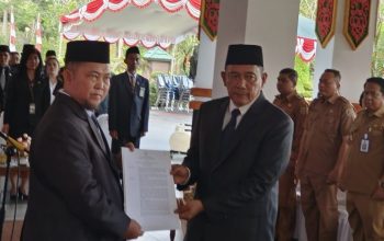 Bupati Saiful Lantik Pj Sekda, Arahkan Fokus ke Efisiensi