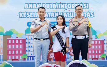 Brenda Abram Jadi Wajah Baru Keselamatan Jalan di Kalangan Pelajar