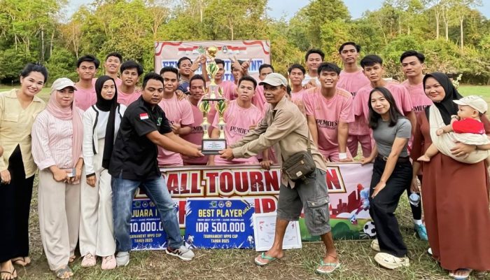 Squad Lewu FC Berhasil Raih Gelar Juara HPPD CUP