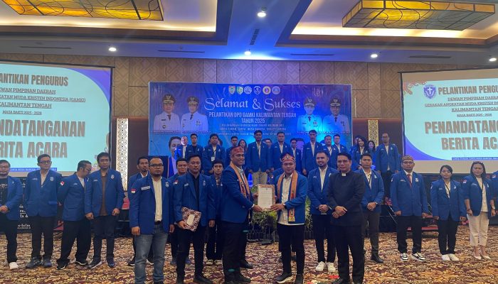 Kepengurusan Baru GAMKI Kalteng Diharapkan Makin Relevan dan Berdampak