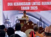 Doa Kebangsaan Lintas Agama di Kalteng, Agustiar Tekankan Pentingnya Toleransi dan Huma Betang
