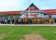 Apel Gabungan dan Doa Bersama Perkuat Kebersamaan Warga Barsel