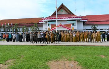 Apel Gabungan dan Doa Bersama Perkuat Kebersamaan Warga Barsel