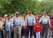 Ratusan Doorprize Ramaikan Jalan Sehat HUT Barito Utara