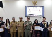 Satpol PP Kukuhkan Pemenang Duta Trantibum Pelajar Palangka Raya
