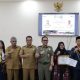 Satpol PP Kukuhkan Pemenang Duta Trantibum Pelajar Palangka Raya