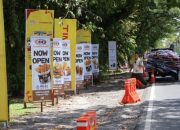 Reklame Tanpa Izin Diturunkan, Pemkot Tegaskan Ketertiban Ruang Publik