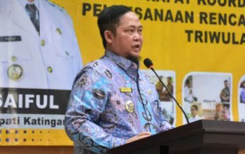 Saiful Dorong Percepatan Realisasi Anggaran dan Pembangunan di Katingan