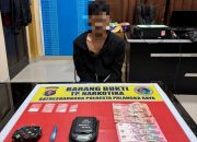 Satresnarkoba Polresta Palangka Raya Tangkap Pengedar Sabu di Gang Jingah, Amankan Barang Bukti Hampir 4 Gram