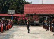 TNI Latih Siswa SMAN 1 Katingan Tengah Bentuk Disiplin dan Karakter