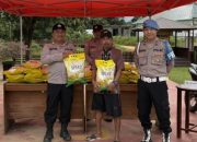 Polsek Marikit Bersinergi dengan Bulog Gelar Penjualan Beras Murah SPHP