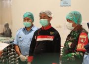 TNI Kawal Kualitas Gizi Pelajar, Koramil Katingan Hilir Cek Dapur Penyedia Makanan Sekolah