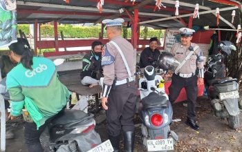 Satlantas Polresta Palangka Raya Gencarkan Imbauan Keselamatan Berlalu Lintas