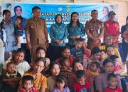 TP PKK Katingan Salurkan Bantuan Natura untuk Anak Stunting di Rangan Tangko