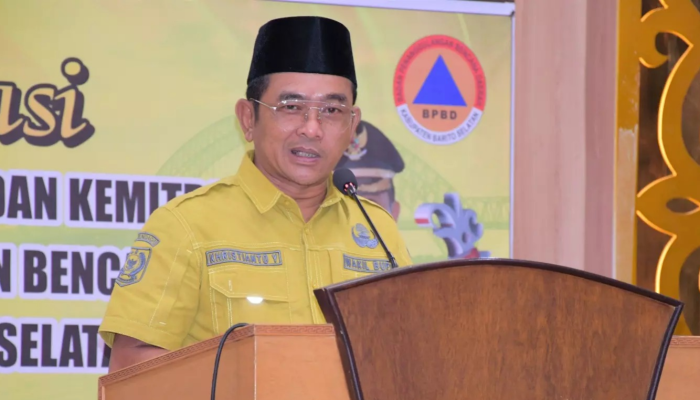 Wabup Barsel Tekankan Pentingnya Kolaborasi Hadapi Risiko Bencana