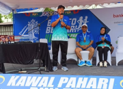Fun Run OJK Kalteng Warnai Bulan Inklusi Keuangan 2025