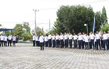 Sidak Apel Pagi Bupati Pastikan Disiplin ASN Dishub Barito Utara Terjaga