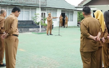 Apel Pagi Budparpora Tegaskan Komitmen Pelayanan Prima Daerah