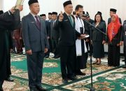 Pelantikan Empat Pejabat Barito Utara Isi Jabatan Kosong