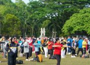 Senam Bersama Tegaskan Komitmen ASN Tingkatkan Kualitas Pelayanan Publik