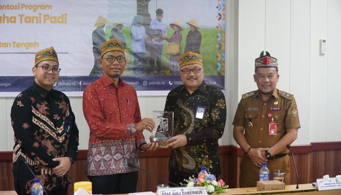 AUTP 2025 Resmi Diluncurkan Dorong Perlindungan Risiko Petani Kalteng