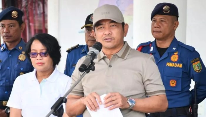 Pemkab Barsel Berangkatkan 22 Peserta Diklat Pemadam ke Ciracas