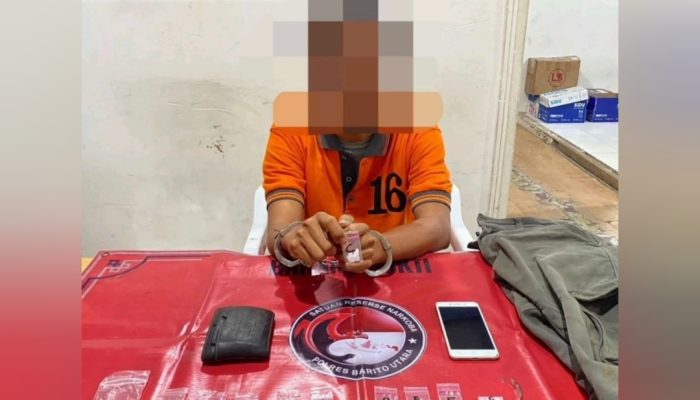 Polres Barito Utara Gagalkan Peredaran Sabu, Amankan Tujuh Paket Siap Edar