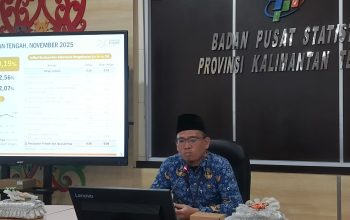 Inflasi Kalteng Bulan November Dipicu Kenaikan Harga Pangan dan Nonpangan