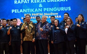 Rakerda NasDem Sukamara Kukuhkan Pengurus Hingga Tingkat Kecamatan
