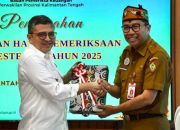 BPK Serahkan LHP Semester II 2025, Pemprov Kalteng Diminta Optimalkan Pajak dan Kualitas Belanja