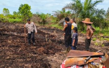 Polsek Pahandut Kawal Persiapan Tanam Jagung, Dukung Program Ketahanan Pangan Nasional