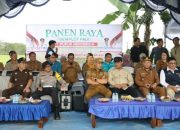 Panen Raya Demplot Tahai Jaya, Kalteng Tegaskan Komitmen Jaga Lahan dan Tingkatkan Produksi Padi