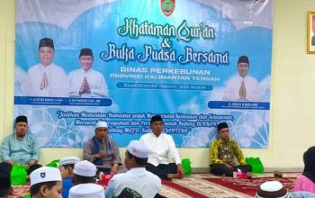Perkuat Solidaritas dan Kepedulian Sosial, Disbun Kalteng Gelar Buka Puasa Bersama