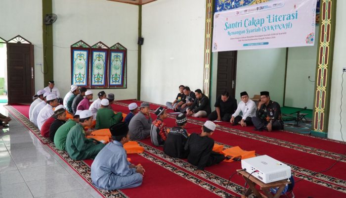 OJK Kalteng Bekali Santri Pesantren Katingan Literasi Keuangan Syariah